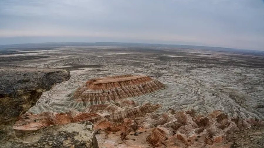 Yangykala Canyon, Balkan Province, Turkmenistan